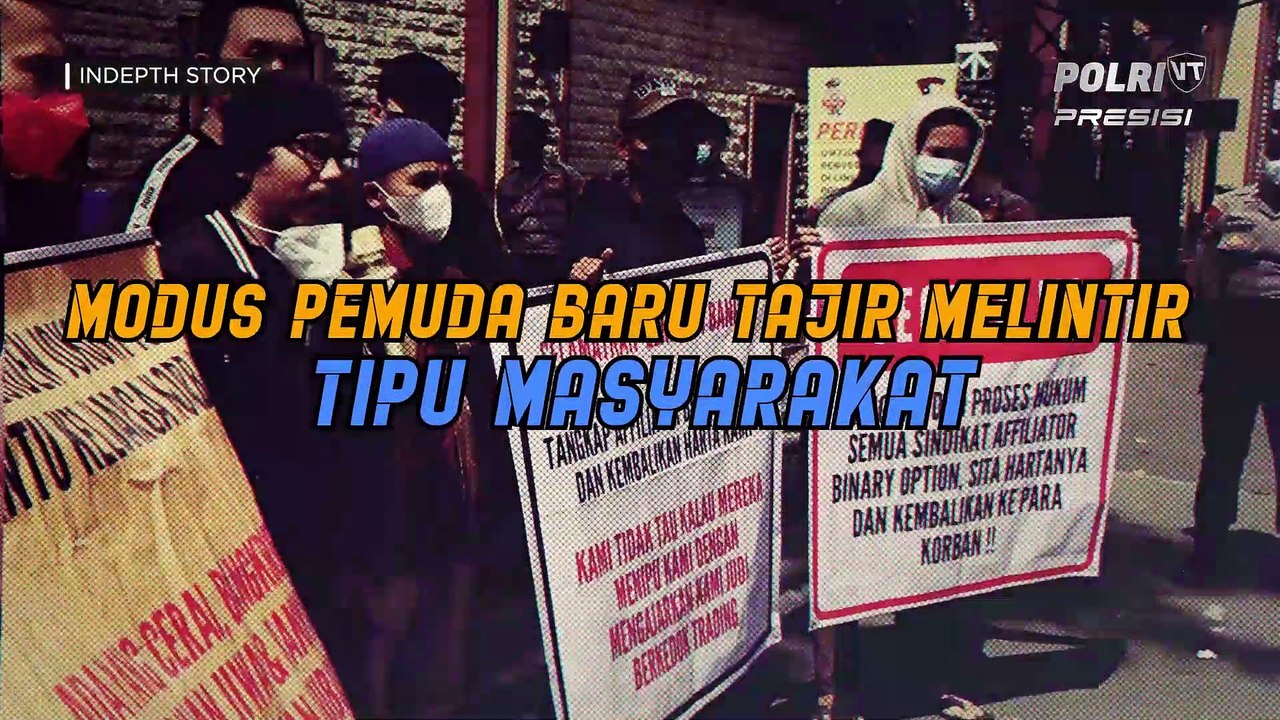 INDEPTH STORY : Modus Baru Pemuda Tajir  Melintir Tipu Masyarakat (1/3)