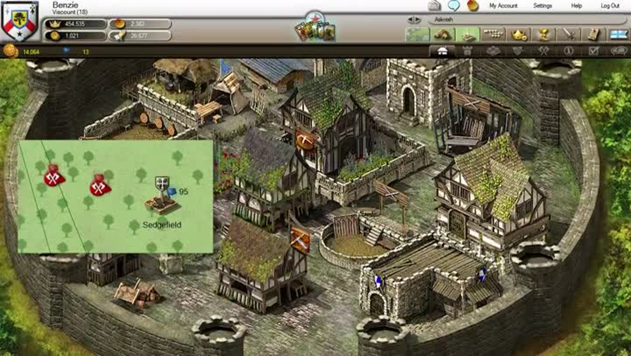 Stronghold Kingdoms : Tutoriel 4 : Capitales