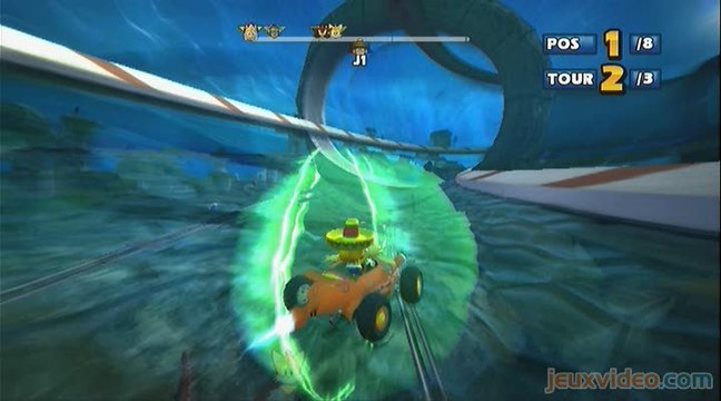 Sonic & Sega All-Stars Racing : Ruines Englouties