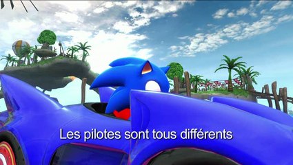 Sonic & Sega All-Stars Racing : Véhicules
