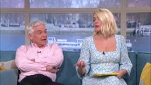 Holly Willoughby laughs as she discusses sleep benefits of self-pleasure