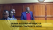 Drama in court as senator Cherargei confronts judge