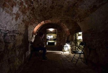 Lviv'de siren sesleri bir kez daha yükseldi, halk sığınaklara akın etti