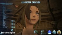 Final Fantasy XIV Online : La création de personnage