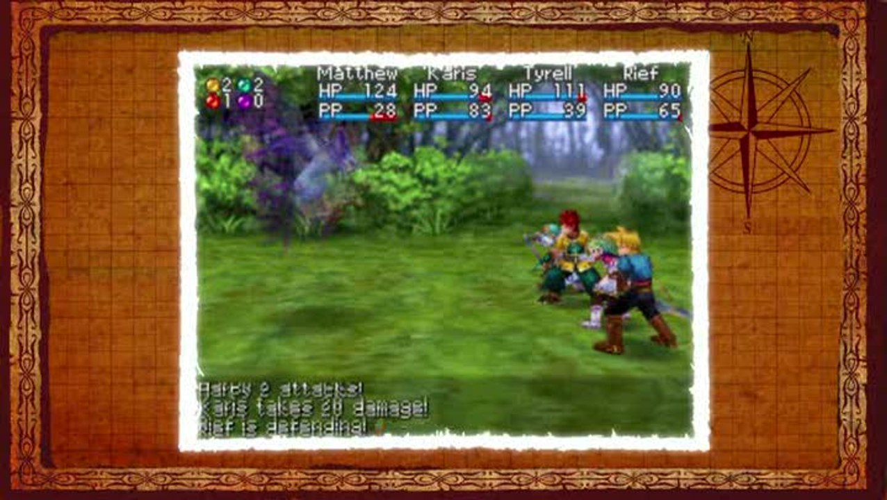 Golden Sun : Obscure Aurore : Gameplay