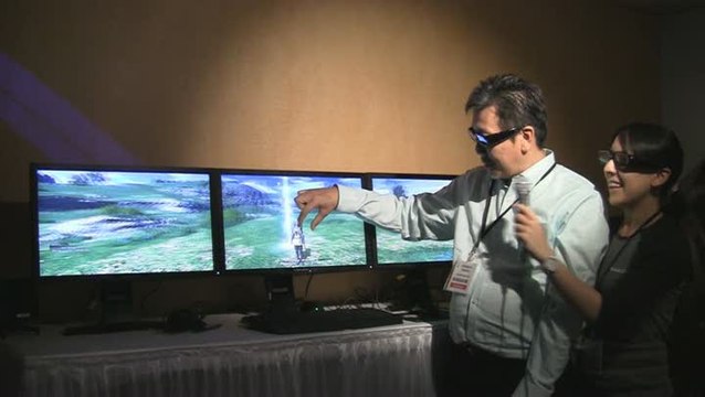 Final Fantasy XIV Online : E3 2010 : Présentation 3D en relief