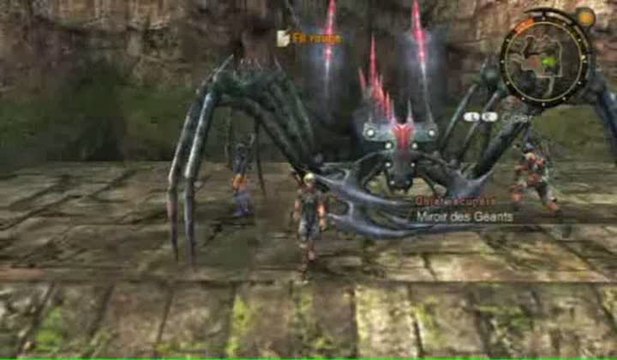 Xenoblade Chronicles : Fusion entre une araignée et un scorpion