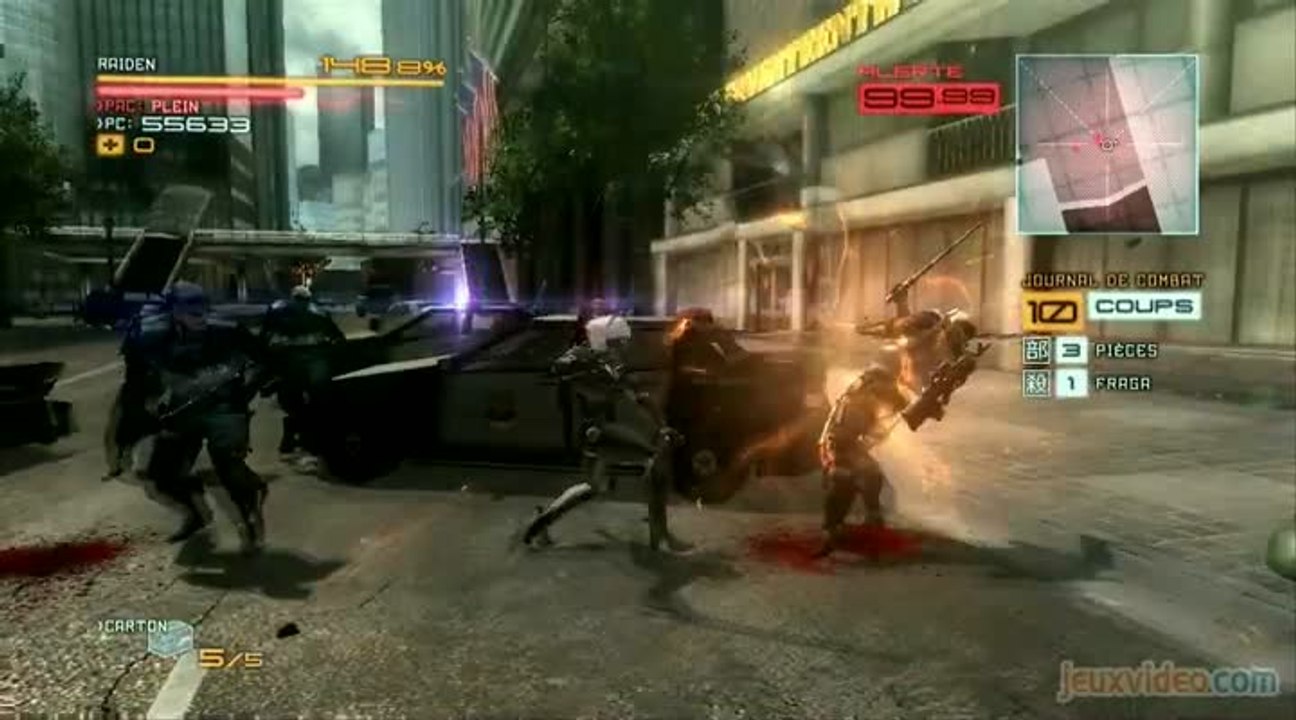 Metal Gear Rising : Revengeance : 1/2 : Un jeu d'action comme on les aime, intense mais pas bourrin pour autant
