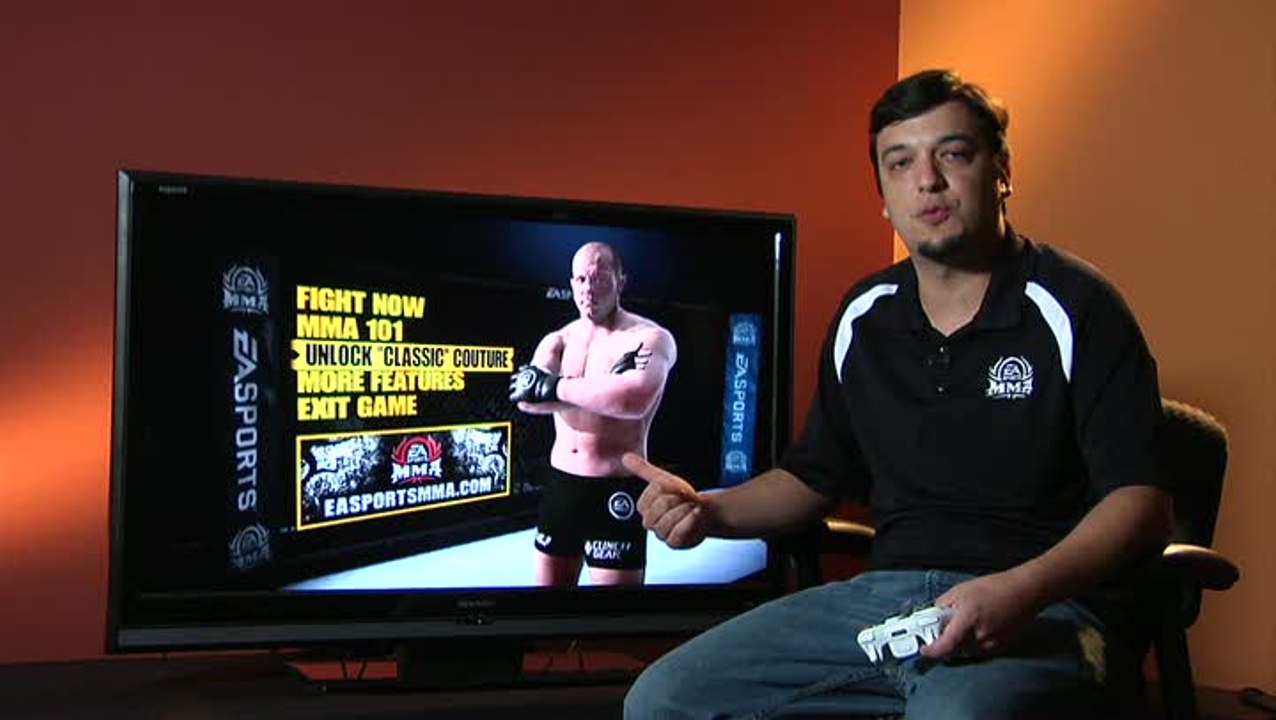 EA Sports MMA : Tour de la démo