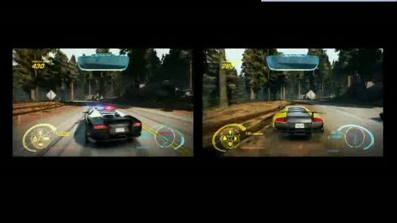 Need for Speed : Hot Pursuit : Course poursuite à 2 joueurs