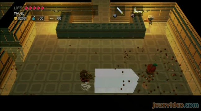 3D Dot Game Heroes : 2/3 - Premier donjon