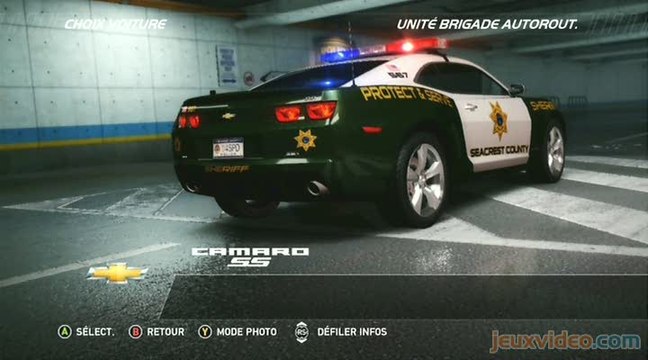 Need for Speed : Hot Pursuit : 2/3 : Flic