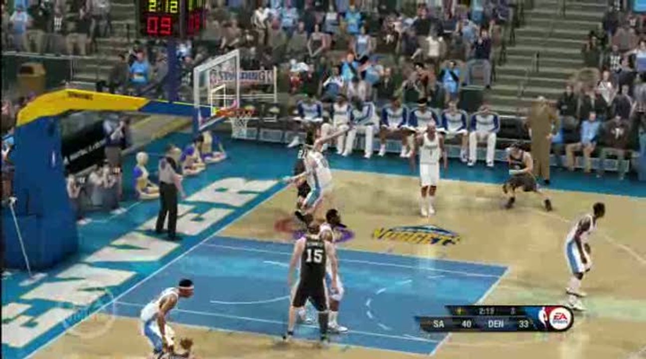 NBA Live 10 : Contres et rebonds