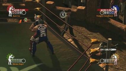 AAA Lucha Libre : Heroes of the Ring : Gameplay trailer n°2