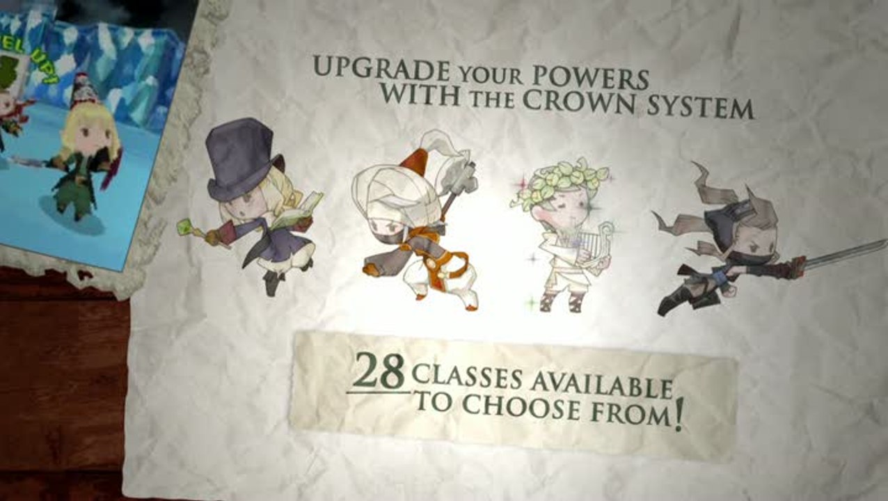 Final Fantasy : The 4 Heroes of Light : Trailer de lancement