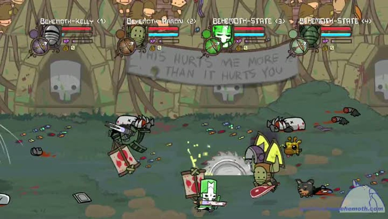 Castle Crashers : Arènes de combat