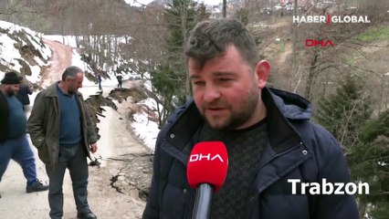 Rize ve Trabzon'da heyelan! Öğrenciler faciadan 5 dakika ile kurtuldu