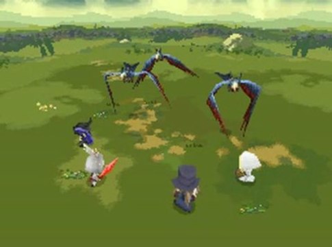 Final Fantasy : The 4 Heroes of Light : Combat et magie