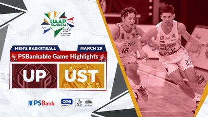 UP vs. UST highlights | UAAP Season 84 Men's Basketball