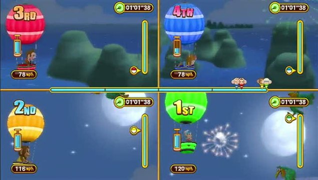 Super Monkey Ball : Step & Roll : Mini-jeux multijoueurs