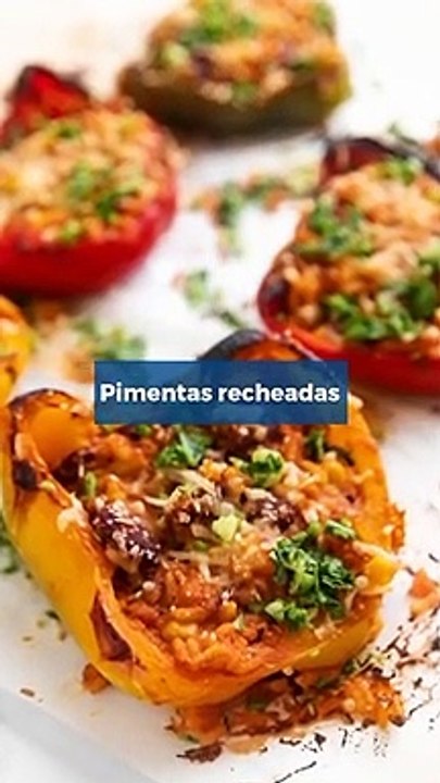 Pimentas recheadas #Shorts