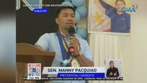 Sen. Pacquiao: sinabi ni Rep. Lito Atienza na nais niyang maging katandem ni Pacquiao si Sen. Tito Sotto, kung 'di na niya kayang mangampanya | 24 Oras