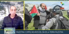 Palestina confirma su adhesión a la resistencia contra el conflicto armado