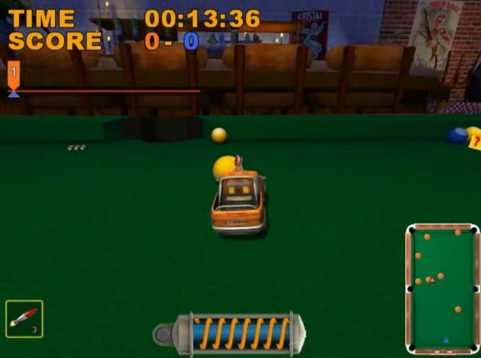 Mad Tracks : Billard