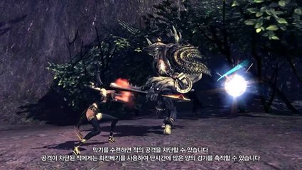 Blade & Soul : Le maître d'arme bloque