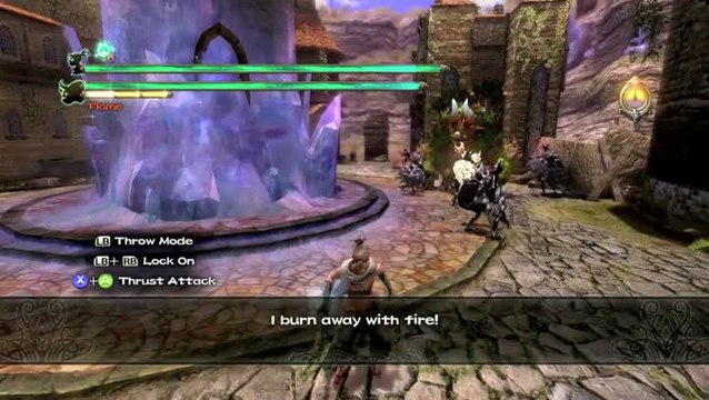 Majin and the Forsaken Kingdom : Entraide