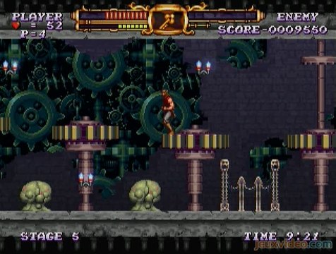 Castlevania : The Adventure Rebirth : Engrenages