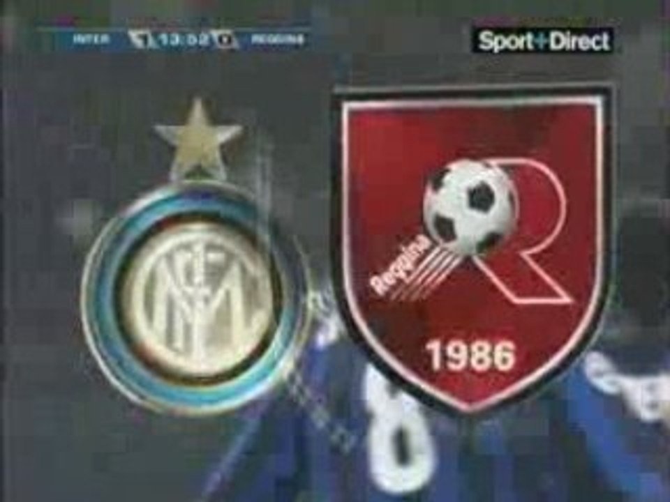 Inter 1-0 Reggina Ibrahimovic