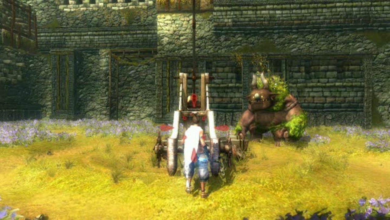 Majin and the Forsaken Kingdom : Catapulte