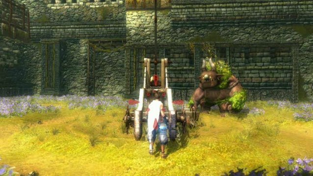 Majin and the Forsaken Kingdom : Catapulte