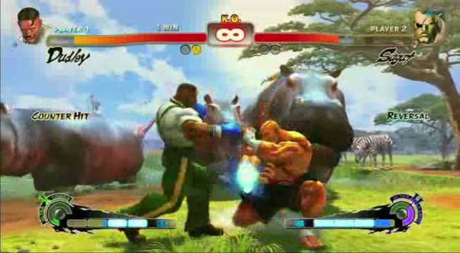 Super Street Fighter IV : Dudley Vs Sagat