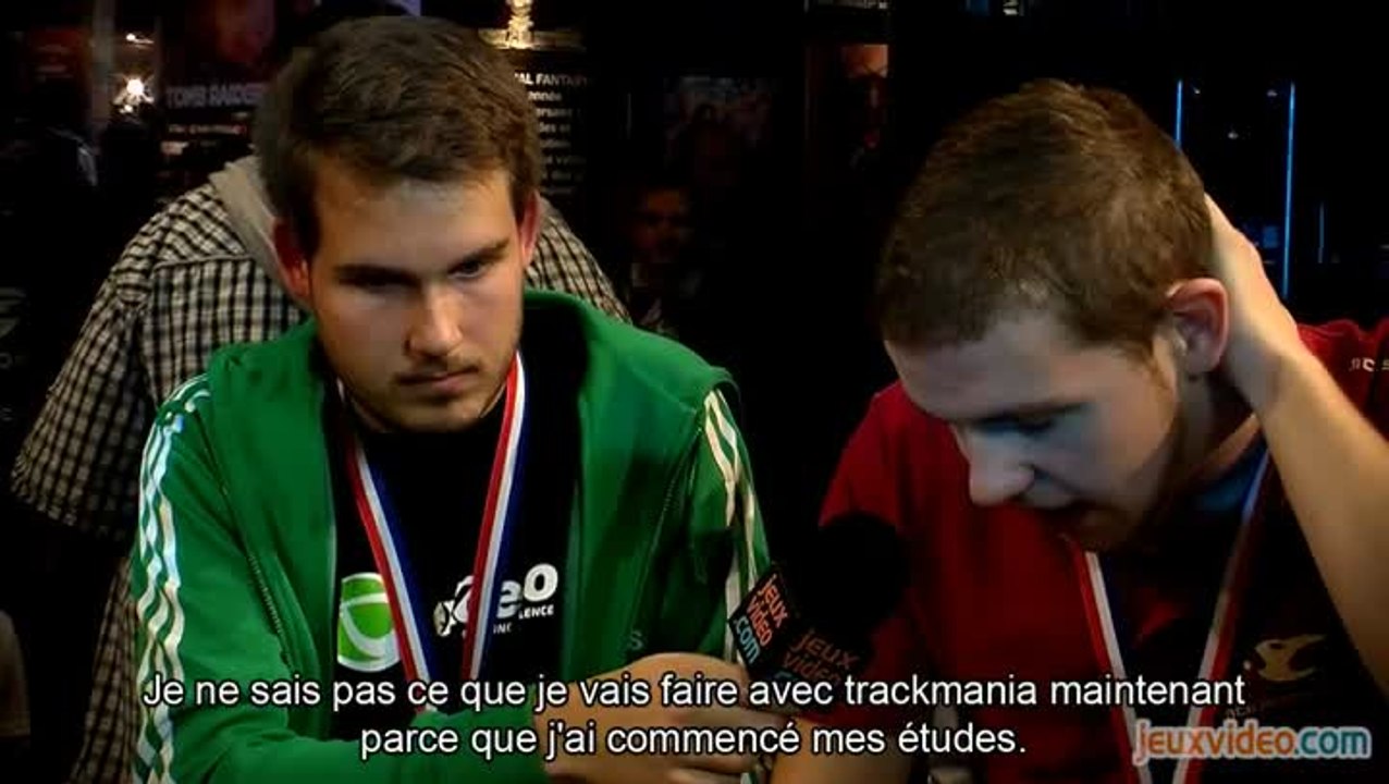 TrackMania² : Canyon : ESWC 2012 : Interview du champion du monde