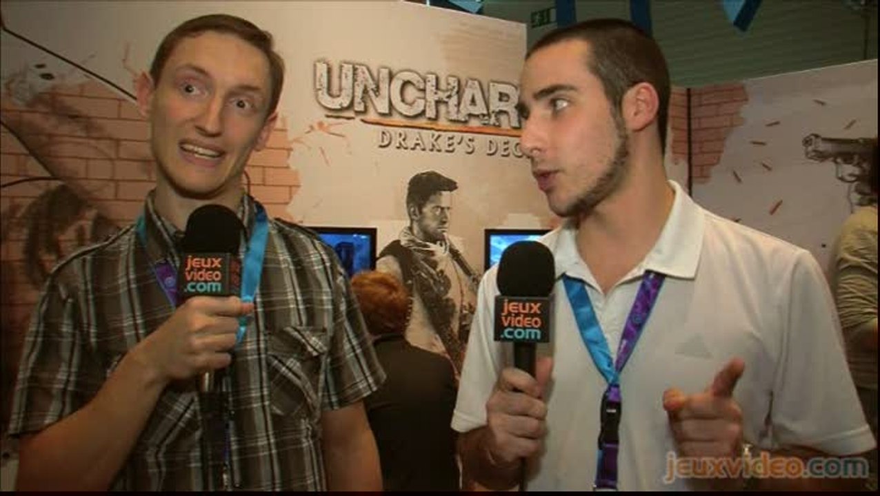 Uncharted 3 : L'Illusion de Drake : GC 2011 : Sur le stand Sony