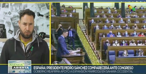 Pedro Sánchez apoya expansión marroquí ante Congreso español