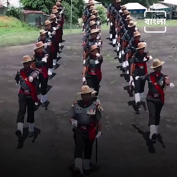 5 Yr Old Esther Hnamte From Mizoram Sang National Anthem With Indian Army
