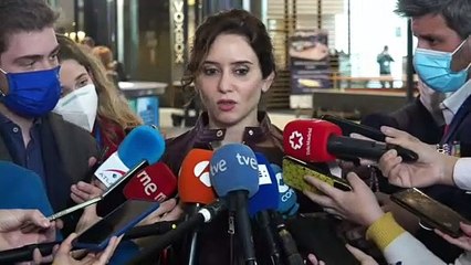 Ayuso dice sentir "indefensión" y cree que hay una "guerra" entre Fiscalías