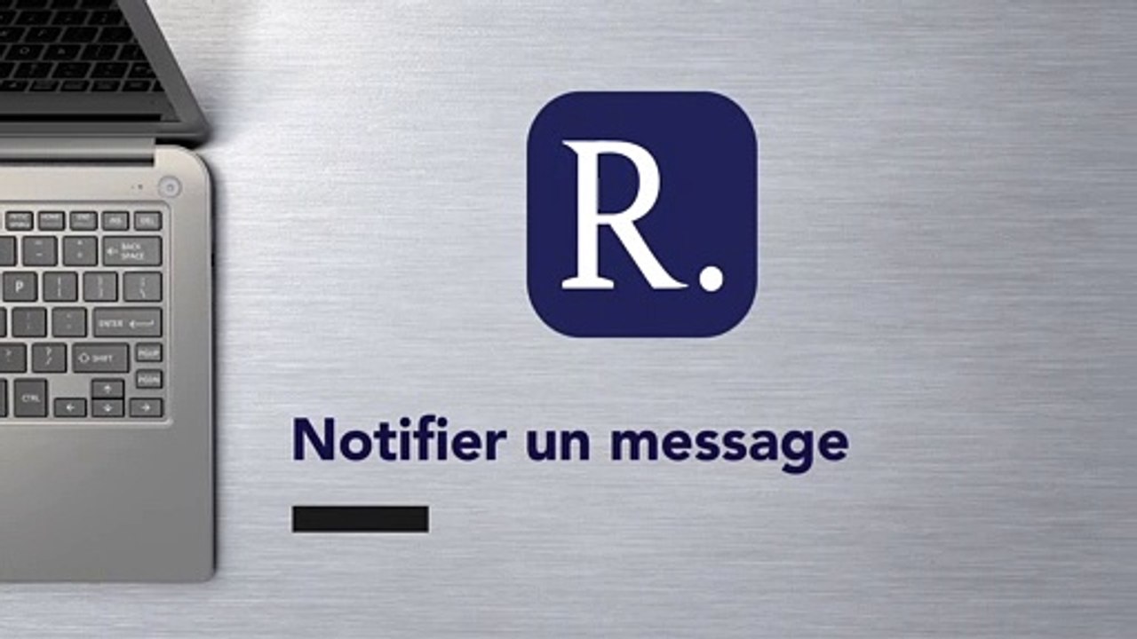 Notifier un message