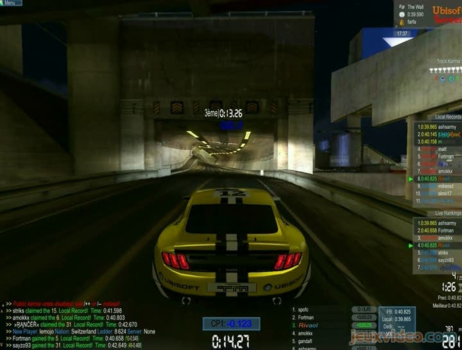 TrackMania² : Canyon : The Wall
