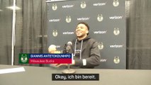 Der kommt flach: Giannis startet PK mit Dad-Joke