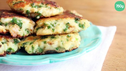 Croquettes de pain au comté et au persil