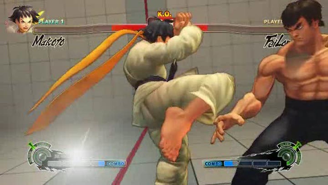 Super Street Fighter IV : Makoto Vs Feilong (Ultra 1)