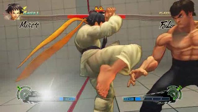 Super Street Fighter IV : Makoto Vs Feilong (Ultra 1)