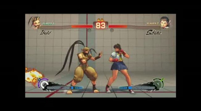 Super Street Fighter IV : Ibuki, Makoto et Dudley