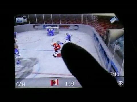 Magnetic Sports Hockey : Une partie