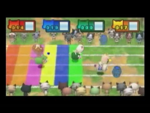 Monster Hunter Nikki : PokaPoka Airu Village : Course de cochons