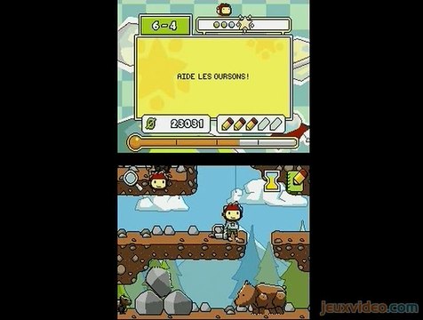 Super Scribblenauts : Les Enigmes de Maxwell : Aide les oursons !